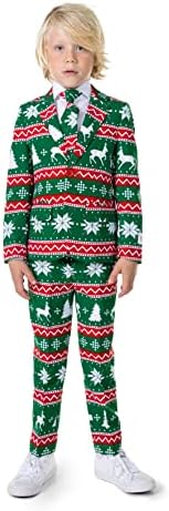 Opposuits Boys Festive Christmas Suit - Perfect for Xmas