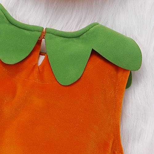 OneFlow Halloween Pumpkin Romper Set Spooky Cozy for Babies