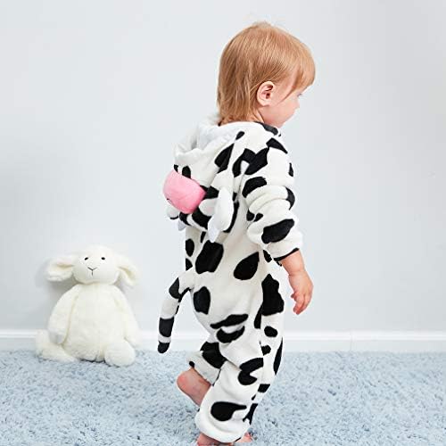 Cute Flannel Romper for Babies Winter