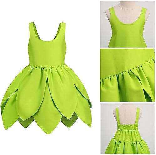 Princess model Green Dress with Wings Toddler Halloween Costume