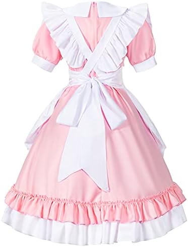 Kawaii Anime French Maid Costume Set for Girls