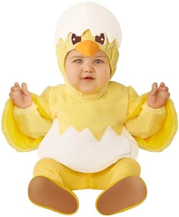 Halloween Baby Chick Costume Hatched Chick Jumpsuit