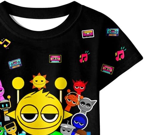 COSEFUMO Boys Kids Cartoon T-Shirts Pants 2Pcs