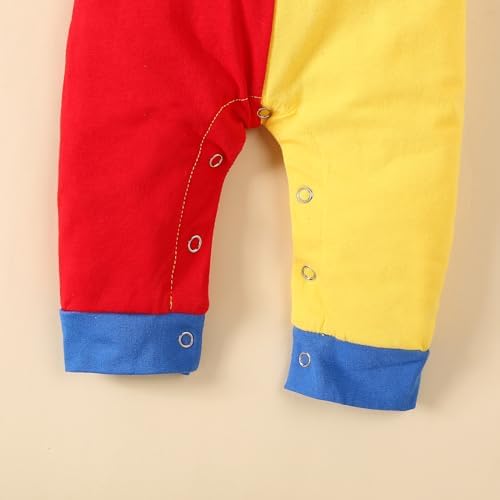 VINUOKER Baby Boy Halloween Clothes Halloween clown outfit funny infant clown costume