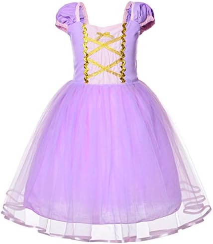 Joy Join Princess Long Hair Costume Collection for Toddler Girls