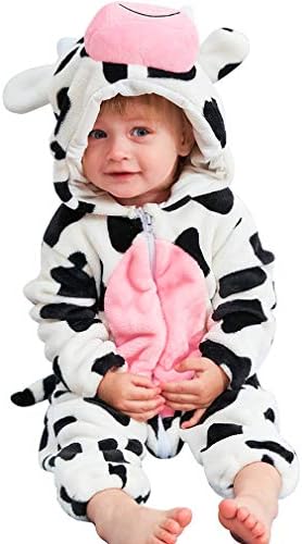 Cute Flannel Romper for Babies Winter