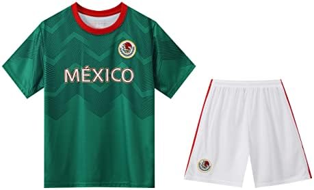 Shanovelle Mexico Kids Boys Youth Soccer Kit