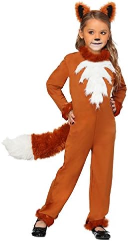 Fun Costumes Girls Sly Fox Costume with Headband Halloween Kids Costume