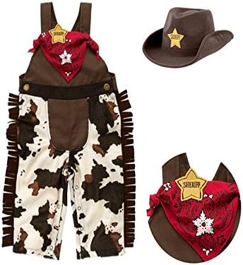 Adorable sheriff boy costume