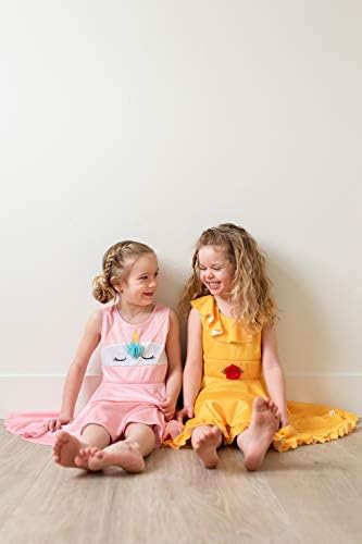 Little Adventures Pink Unicorn Princess Twirl Dress Girls