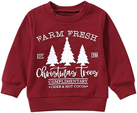 Newborn Boys Christmas Outfit - Soft Long Sleeve Sweater Set