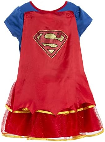 DC Comics Justice League Super Girl Batgirl Costume Set