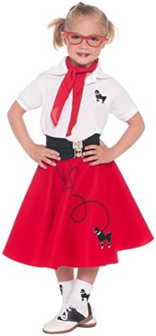 1950s Poodle Skirt Girls Outfit