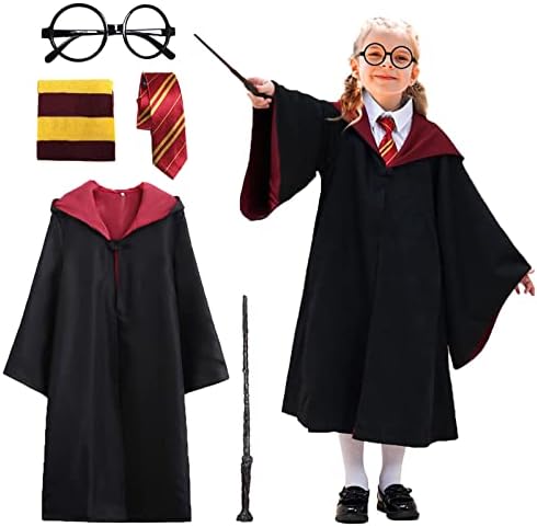 Kitimi Wizard Costume Set Perfect Halloween Party Accessories for Kids