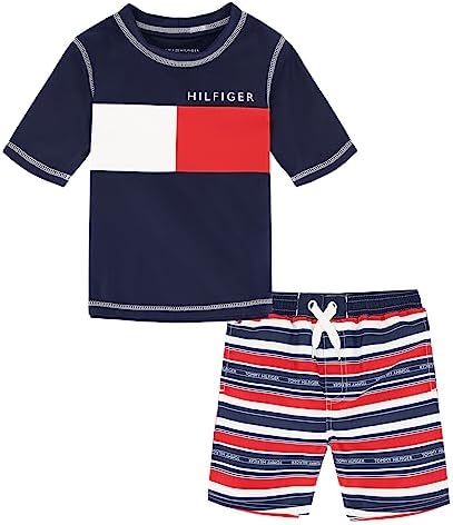 Tommy Hilfiger Boys Stay Cool Trendy Short Set