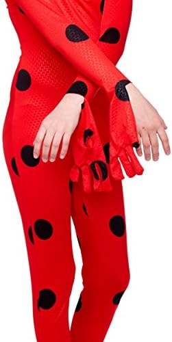 Miraculous Lady Bug Kids Jumpsuit Costume - Halloween More Magic