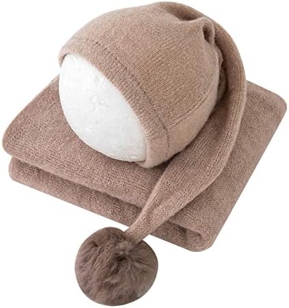 Newborn Baby Photography Props Sleepy Hats and Fabric Wrap