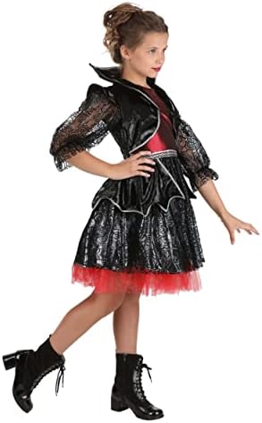 Gothic Vampire Costume for Girls Freddie Knight