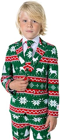 Opposuits Boys Festive Christmas Suit - Perfect for Xmas
