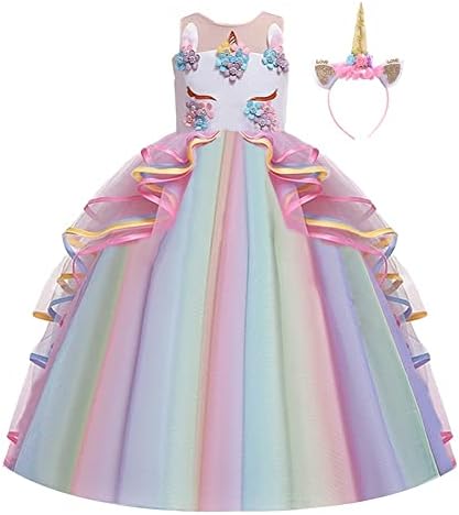 Fancy Unicorn Long Maxi Dress