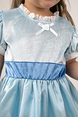 Wendy Dress Up Costume with Hair Bow Little Adventures Kids Party Costume