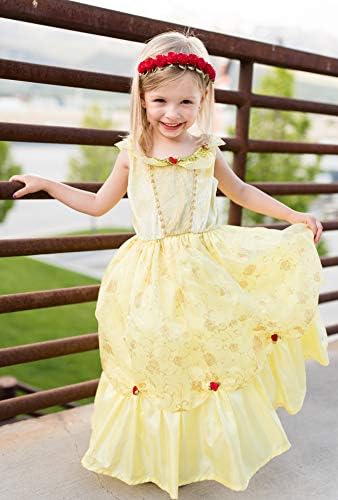 Little Adventures Yellow Princess Dress Up Costume for Girls