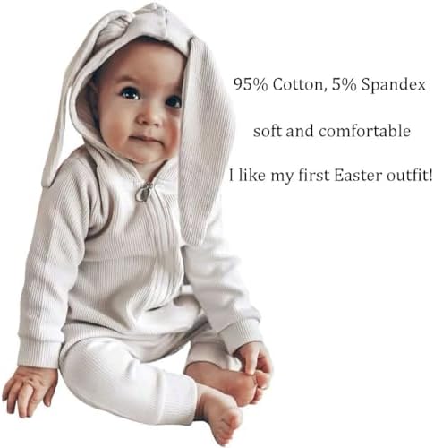 Perfect Easter Bunny Costume for Babies Soft Machine Washable