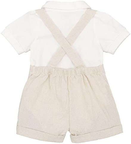 IMEKIS Baby Boy Baptism Tuxedo Suit