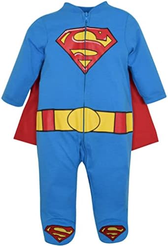 Batman Superman Child Play Costume - Lightweight Breathable with Cape