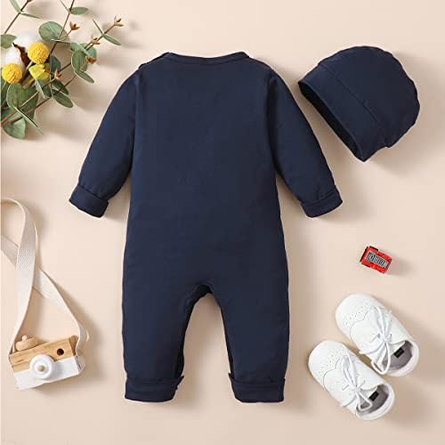 Newborn Boy Girl Halloween Police Costume Romper