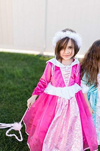 Little Adventures Princess Dress Machine Washable Soft Costume for Girls