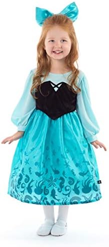 Little Adventures Mermaid Day Dress with Hairbow - Kids Costumes