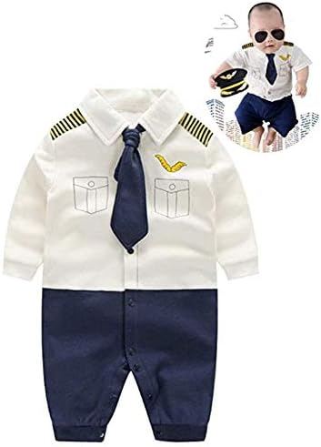 Baby Halloween Pilot Costume for Boys Girls