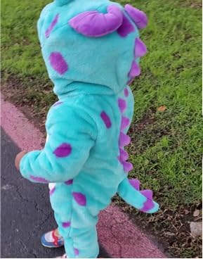 Royal Kids Halloween Fuzzy Warm Romper Set