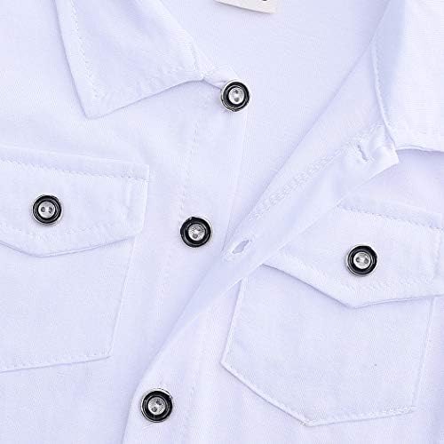 Plaid Shirt T-Shirt Suspender Jean Sets
