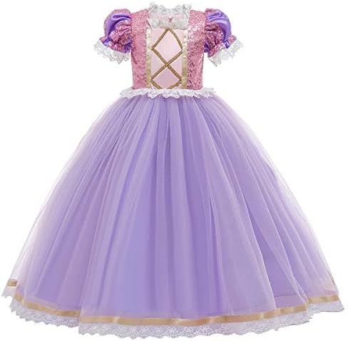 FMYFWY Princess Sofia Dress for Girls Halloween Party Cosplay