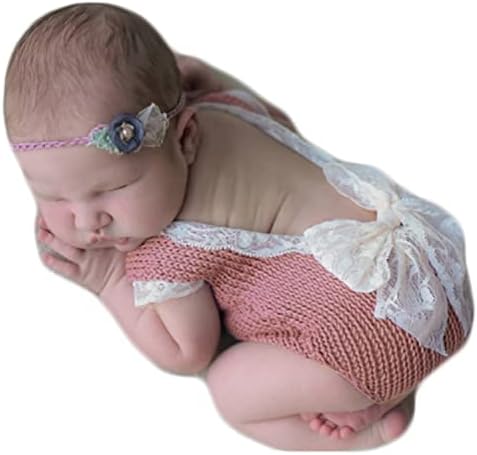 Zeroest Baby Girls Newborn romper - Soft Cotton Perfect for Photography
