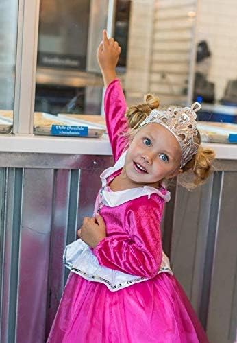 Little Adventures Princess Dress Machine Washable Soft Costume for Girls
