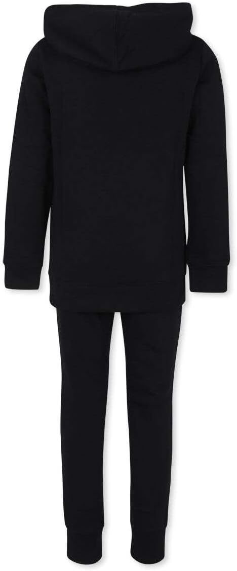 Nike Pullover and Jogger Set Black and Red