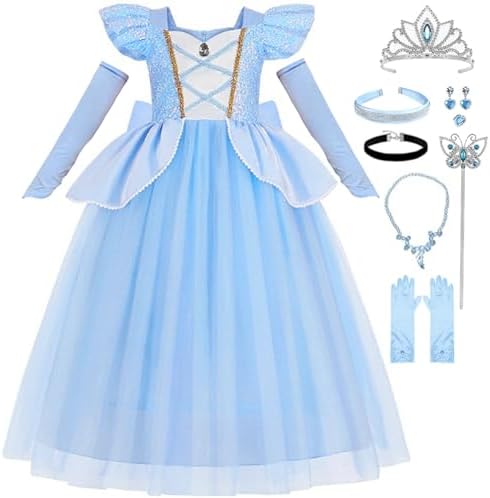 Luzlen Princess Dress for Girls Halloween Party Perfect