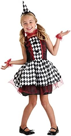 Elegant Kids Harlequin Costume