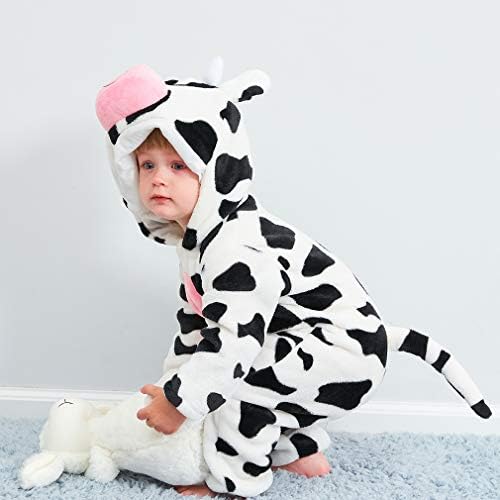 Cute Flannel Romper for Babies Winter