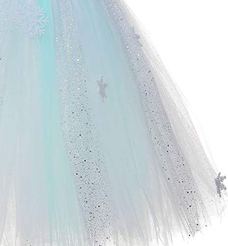 Tutu Dreams Snow Queen Princess Dress for Girls 1-12Y