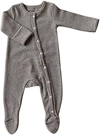 SZZY Baby Romper Autumn Striped Long Sleeve Jumpsuit 12-18 Months