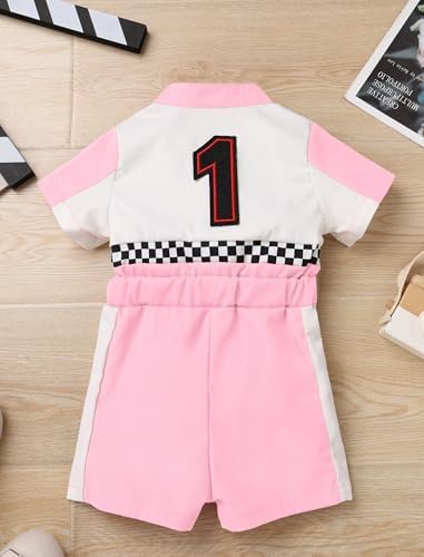 IDOPPI Race Car Costume for Boys 1st 2nd Birthday