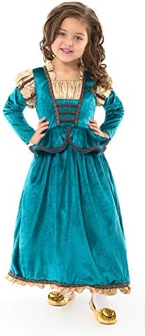 Little Adventures Princess Costume for Girls Medieval Theme