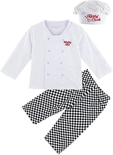 COSLAND Baby Chef Costume