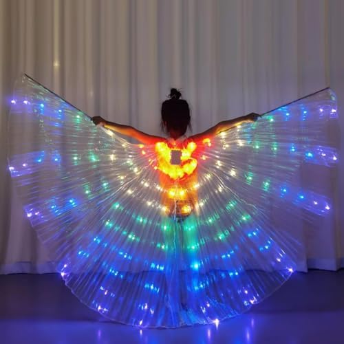 GIRLS LED BUTTERFLY WINGS COSTUME