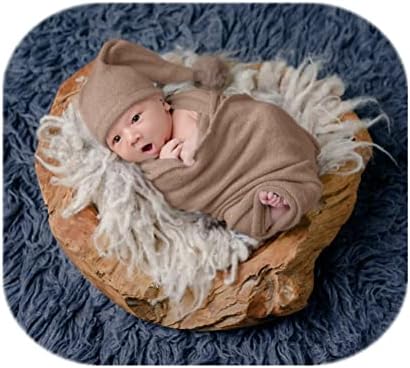 Newborn Baby Photography Props Sleepy Hats and Fabric Wrap