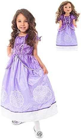 Little Adventures Princess Dress Up Costume for Kids Fun Machine Washable